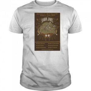 Shawn James October 2025 Tour Poster shirt
