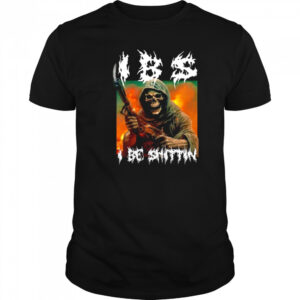 Skeleton I be shittin shirt