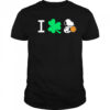 Snoopy St Patricks Day basketball shirt