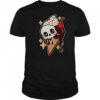 Spooky Summer Treat Ice Cream Skull T-Shirt