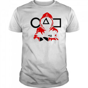Squid Game round square triangle shirt