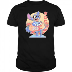 Stitch On A Coin Operated Ride Extraterrestrial Animal Spaceship Shirt