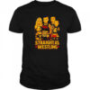 Straight As Wrestling graphic shirt