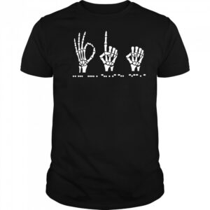 Subtle antI Trump sign language fdt shirt