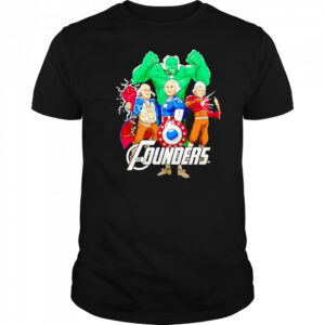 Superheroes John Adams Benjamin Franklin George Washington Thomas Jefferson The Founders Shirt