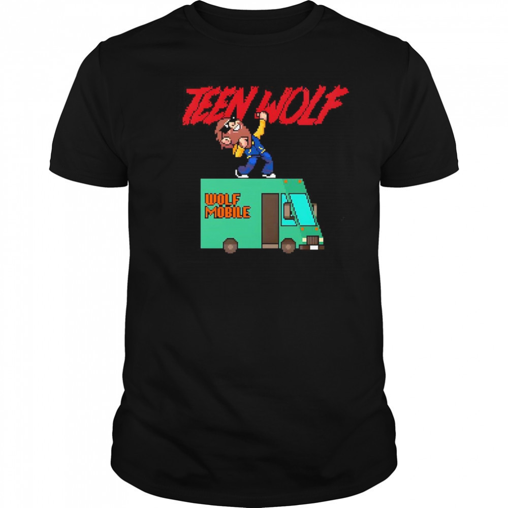 Teen Wolf Wolfmobile 8bits shirt