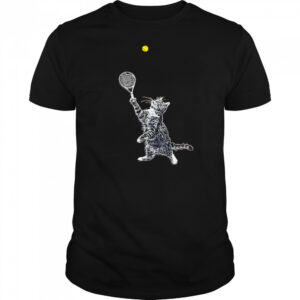 Tennis cat shirt