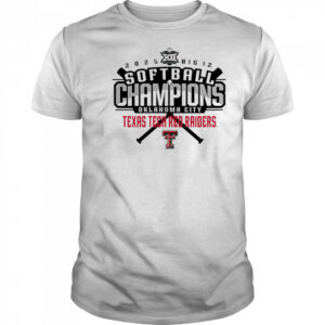 Texas Tech Softball 2025 Big 12 Tournament Champions shirt