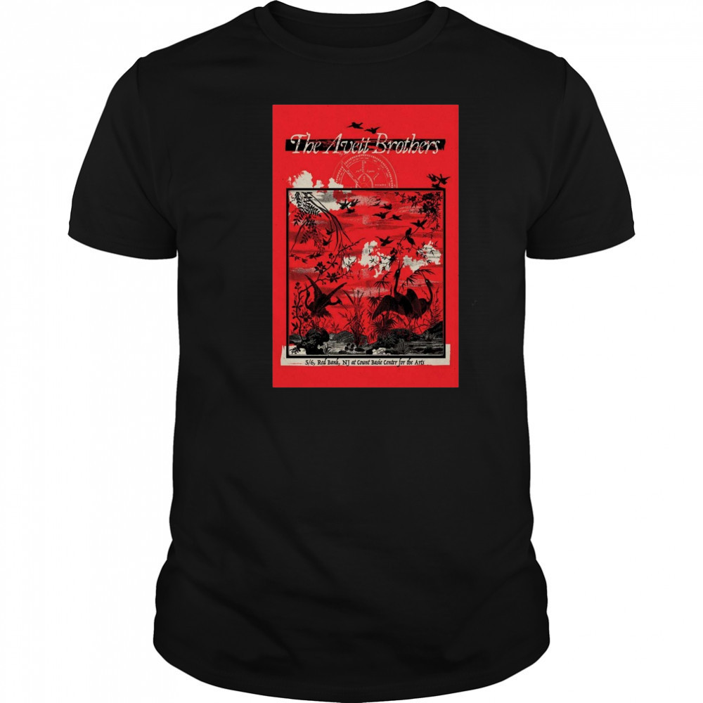 The Avett Brothers Count Basie Center For The Arts Red Bank NJ May 6 2025 Concert t-shirt The Avett Brothers Count Basie Center For The Arts Red Bank NJ May 6 2025 Concert t-shirt