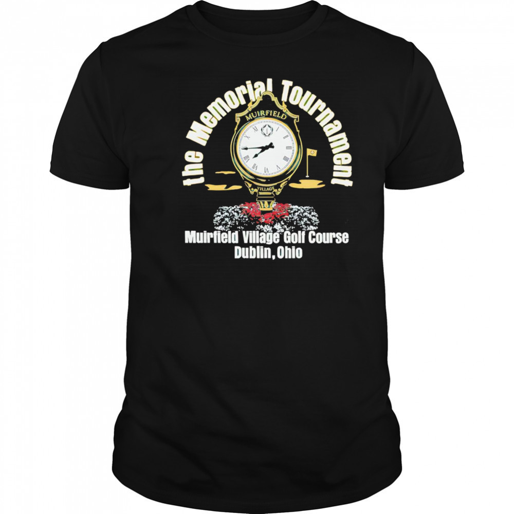 The Memorial Tournament Clock shirt