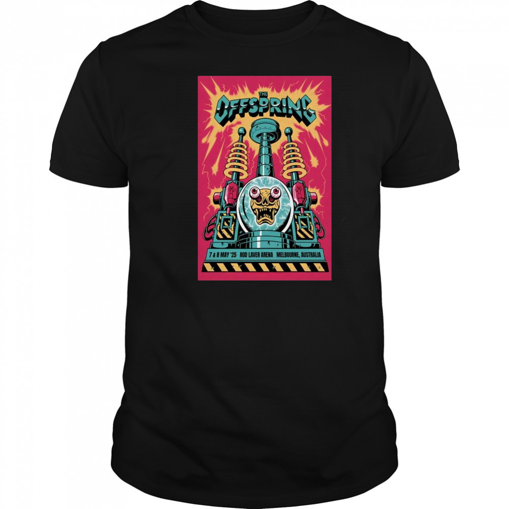 The Offspring Rod Laver Arena Melbourne, Australia May 7-8 2025 Tour t-shirt
