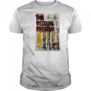 The Wedding Present May + June 2025 Poster shirt