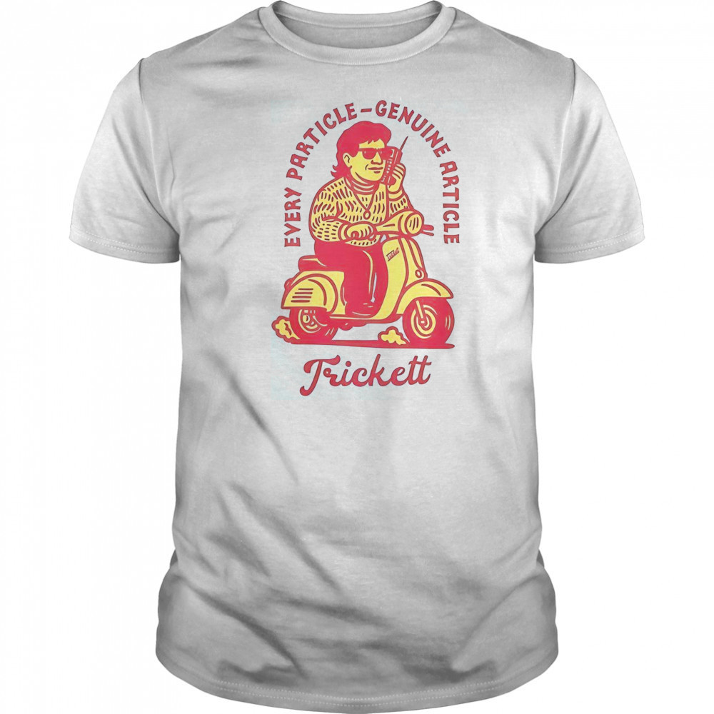 Trickett England Every Particle Genuine Article Scooter T-Shirt