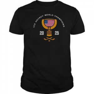 USA Hockey Ice Hockey World Champions 2025 T-Shirt