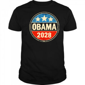 Vintage Barack Obama 2028 Political shirt