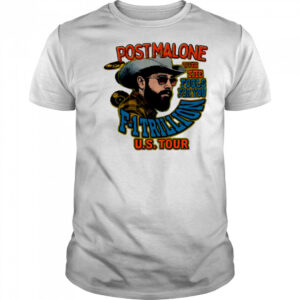 Vintage Post Malone F1 Trillion Us Tour shirt
