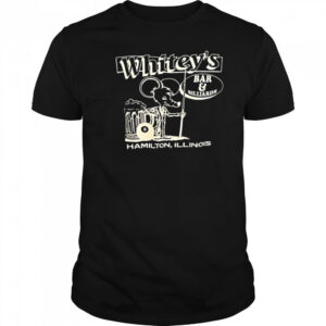 Whitey’s Bar Billiards Hamilton Illinois shirt