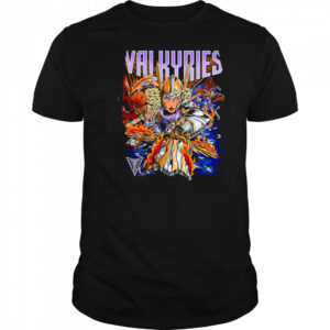 Wnba Valkyries female warrior shirt