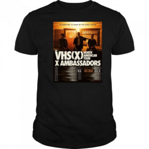 X Ambassadors To Celebrate 10 Years of VHS With Hometown Shows 2025 Shirt
