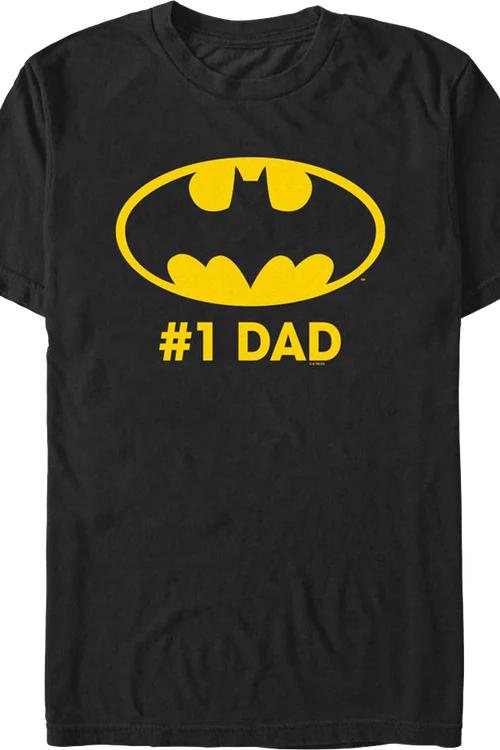 #1 Dad Batman DC Comics T-Shirt