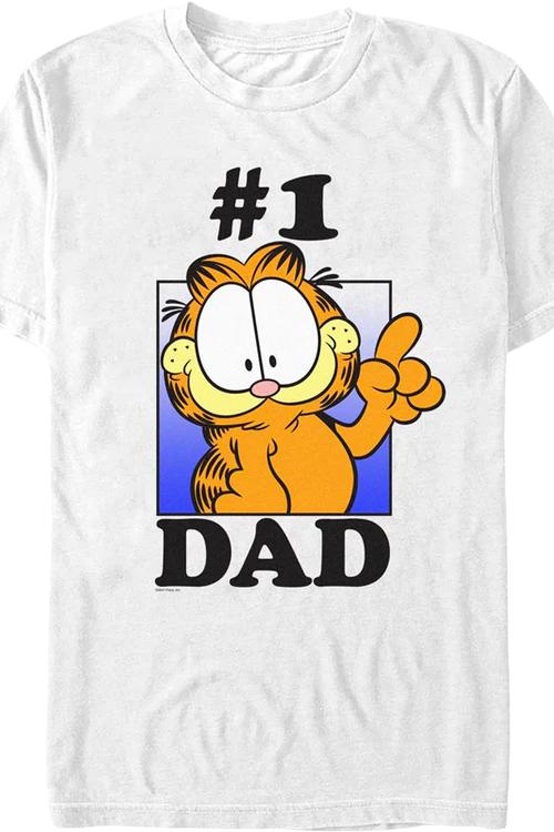 #1 Dad Garfield T-Shirt