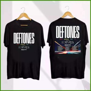 2025 Deftones North American Tour The Mars Volta and Fleshwater T-shirt