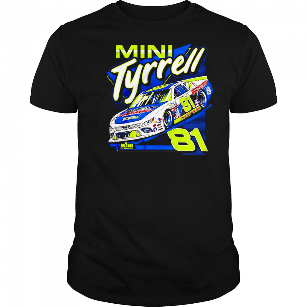 2025 Mini Tyrrell cars tour graphic shirt