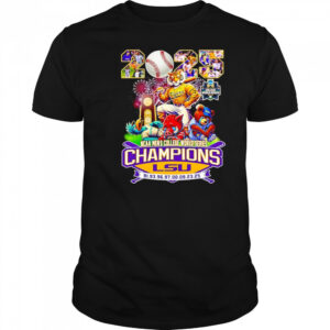 2025 NCAA Men’s College World Series Champions LSU shirt
