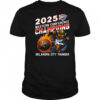 2025 Western Conference Champions Oklahoma City Thunder Mascot Fire Shirt