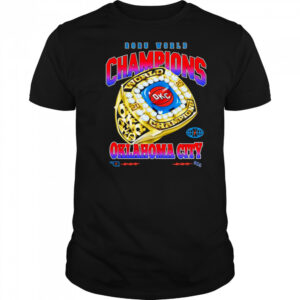 2025 World Champions Oklahoma City Rings shirt
