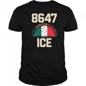8647 ICE Funny Taco Shell Shirt
