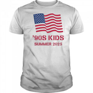 90s kids summer 2025 shirt