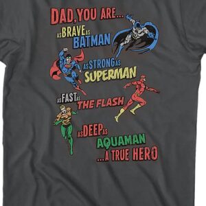 A True Hero Justice League Father’s Day T-Shirt