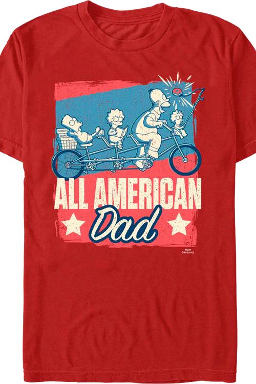 All American Dad The Simpsons T-Shirt