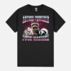 Autism Powered F#Ck Machine Funny Meme Racoon Autistic Retro Unisex T-Shirt