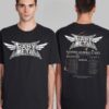 BABYMETAL North America 2025 Tour Poster Tour Dates Two Sides T-Shirt
