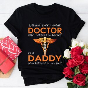 Behind Every Great Doctor Who Believes In Herself Is A Daddy Who Believed In Her First T-Shirt