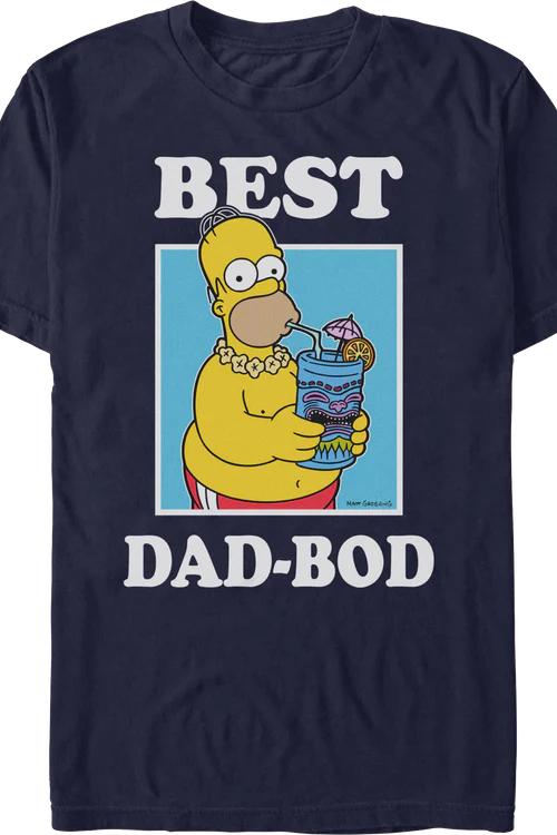 Best Dad Bod Simpsons T-Shirt