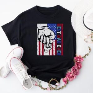 Best Dad Ever US Flag Shirt