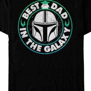 Best Dad In The Galaxy The Mandalorian Star Wars T-Shirt