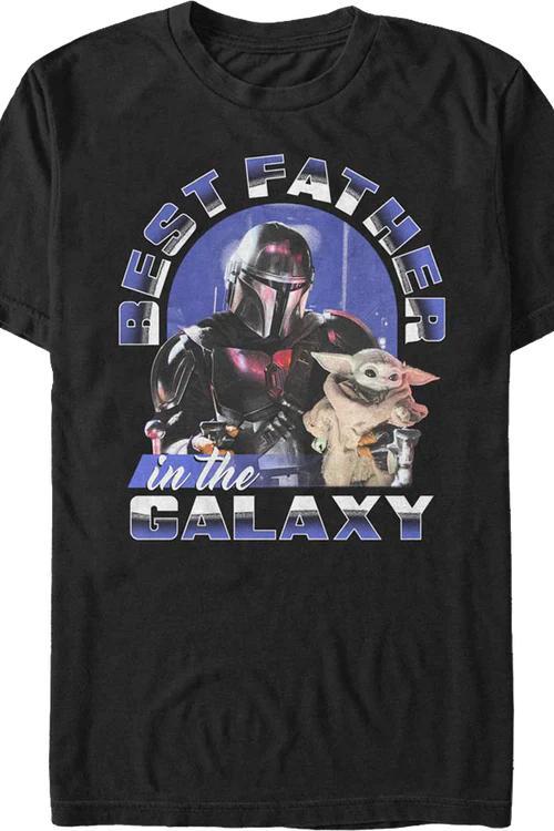 Best Father In The Galaxy The Mandalorian Star Wars T-Shirt