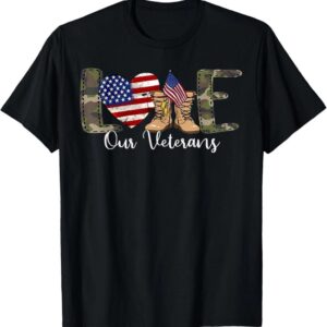 Boots and flag patriotic shirt