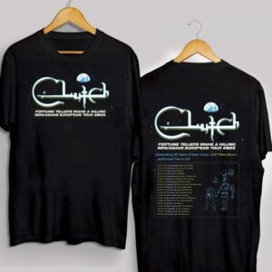 Clutch Band Tour 2025 T-shirt