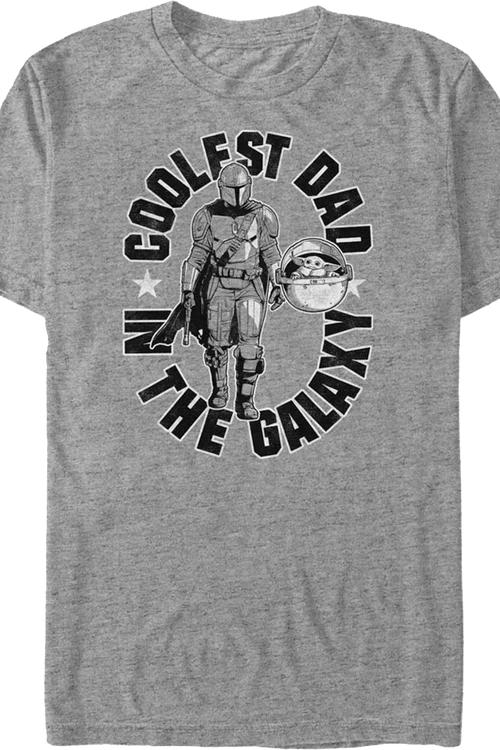 Coolest Dad In The Galaxy The Mandalorian Star Wars T-Shirt