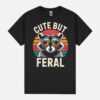 Cute But Feral Raccoon Unisex T-Shirt