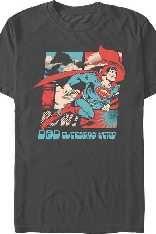 Dad Everyday Hero Superman DC Comics T-Shirt