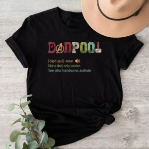 Dadpool Like A Dad Only Cooler Deadpool Avengers T-Shirt