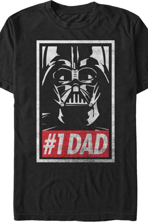 Darth Vader Number 1 Dad Star Wars T-Shirt