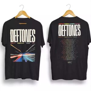 Deftones 2025 North American Tour T-Shirt