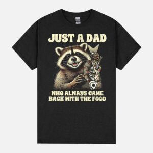 Father’S Day Racoon A Dad Who Always Came Back With A Milk Unisex T-Shirt